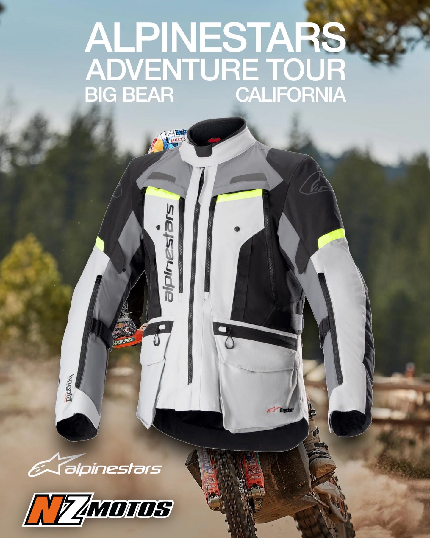 Chaqueta Alpinestars Bogotá Pro grey