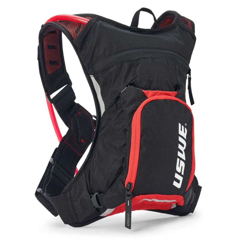 Mochila USWE HYDRO 3L NEGRO/ROJO