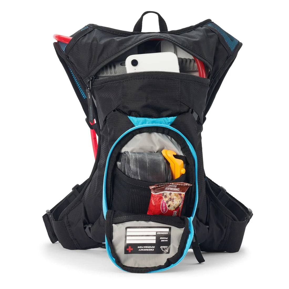 Mochila USWE HYDRO 3L NEGRO/AZUL