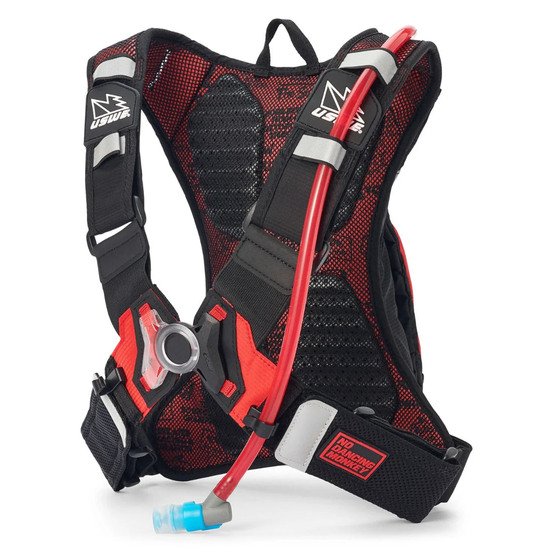 Mochila USWE HYDRO 3L NEGRO/ROJO
