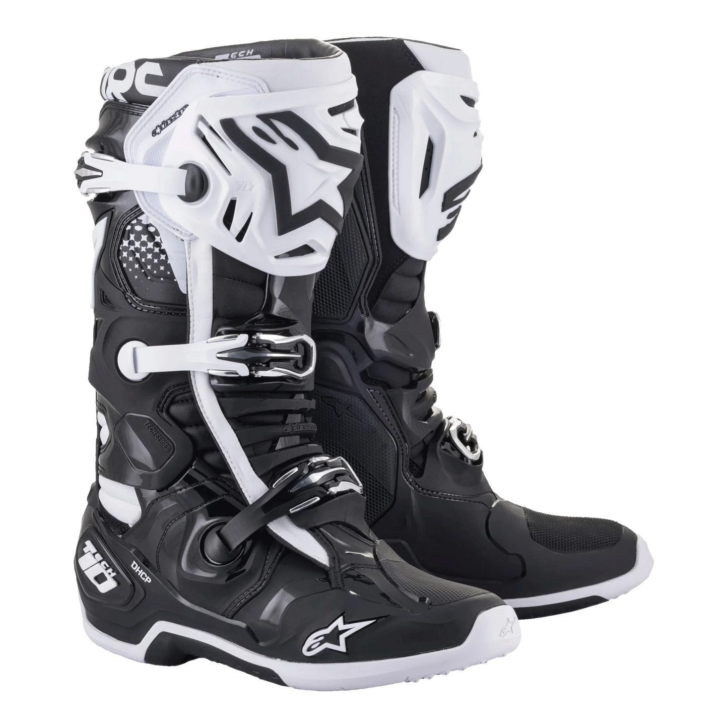 Bota Alpinestars Tech 10 Black/White