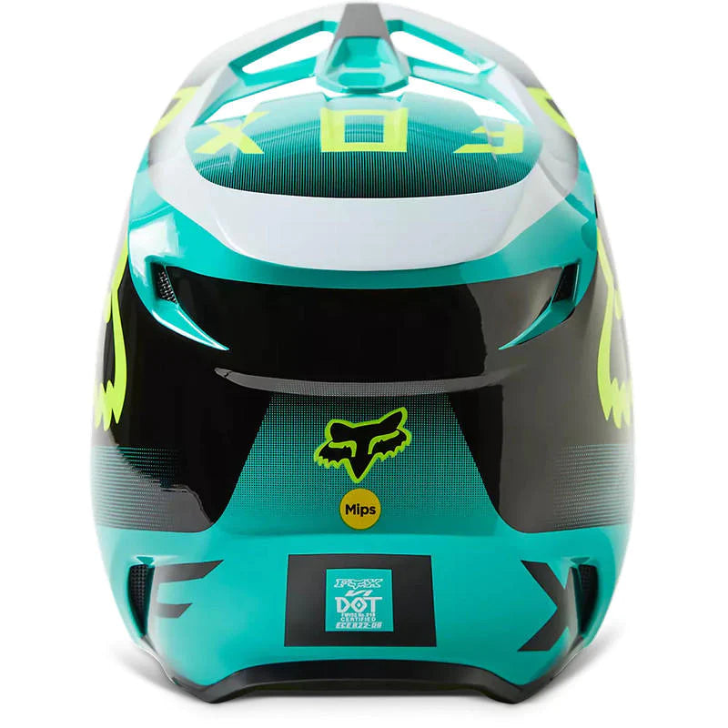 Casco Fox v1 Leed Celeste 2023