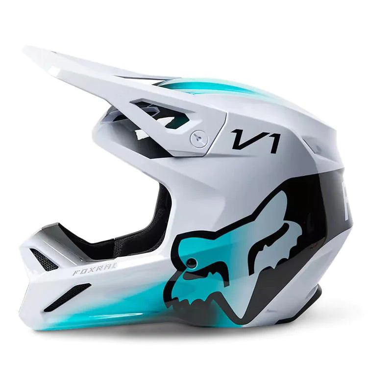 Casco Fox v1 Toxsyk White 2023