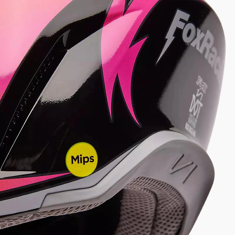 Casco Fox v1 Stakt Negro 2023