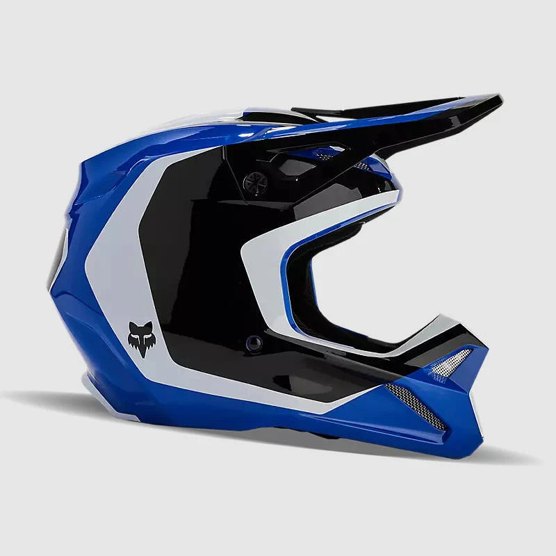 Casco Fox v1 Nitro BLUE