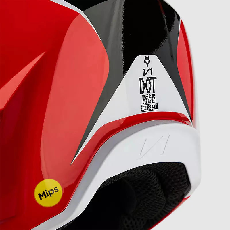Casco Fox v1 Nitro Red 2024