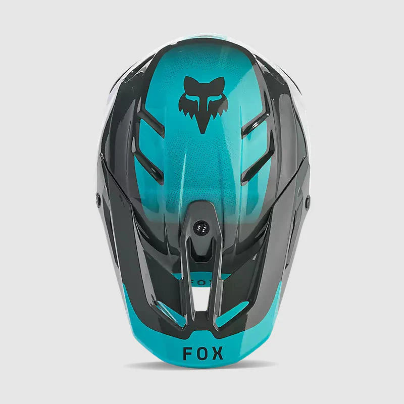 Casco FOX V3 REVISE CELESTE