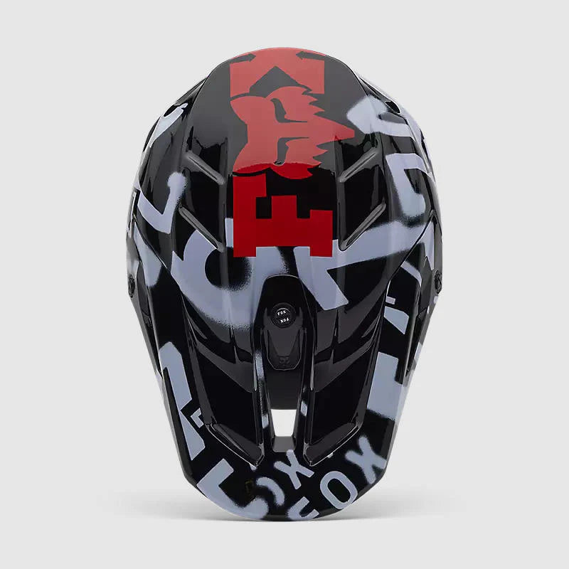 Casco FOX V3 SEVENTY4 BLACK