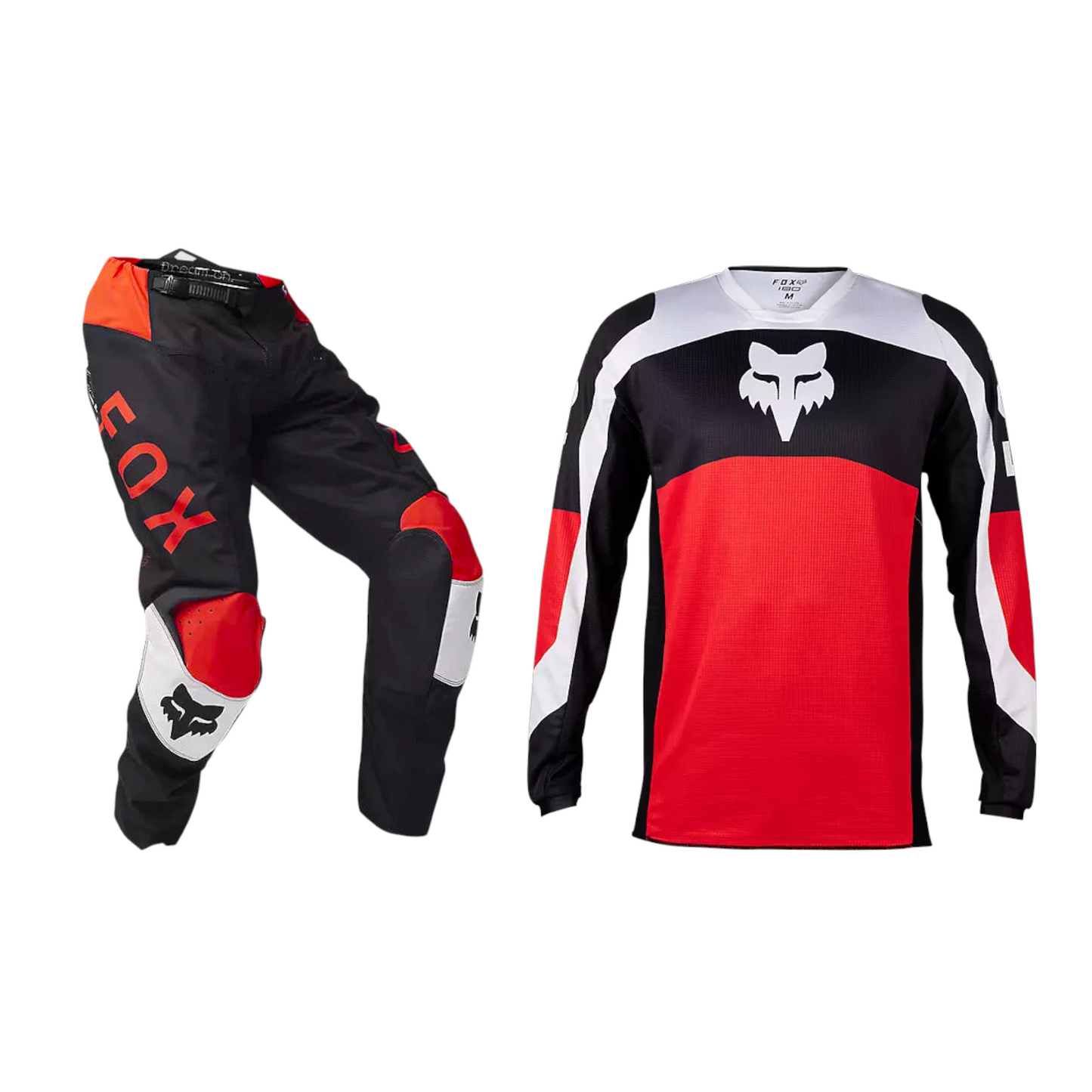 TRAJE DE MOTO FOX 180 RED