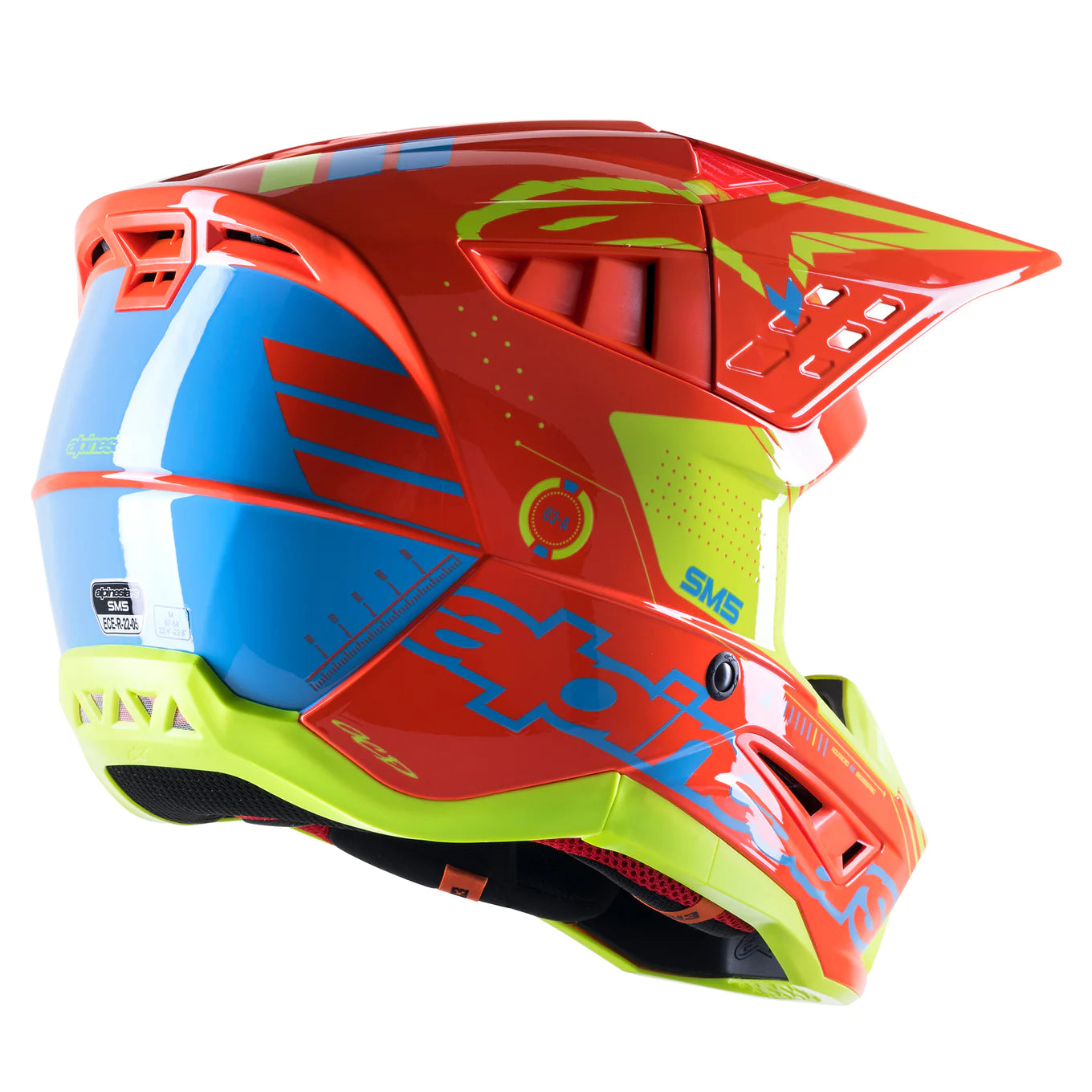 Casco Alpinestars Sm5 Orange