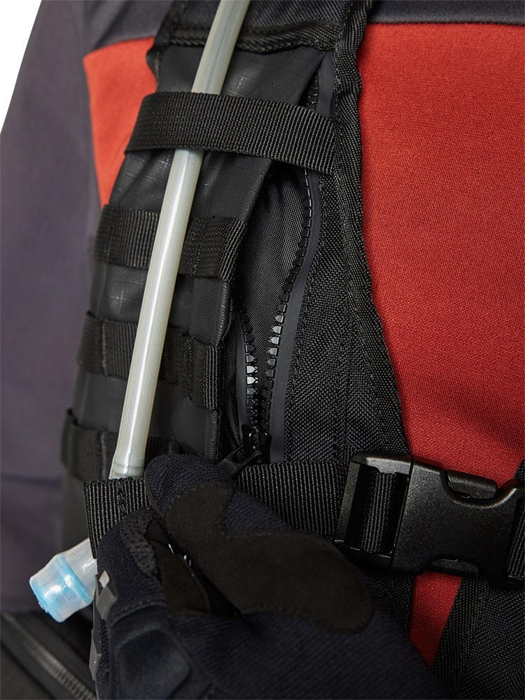 Chaqueta Moto Legion Tac Negro Fox