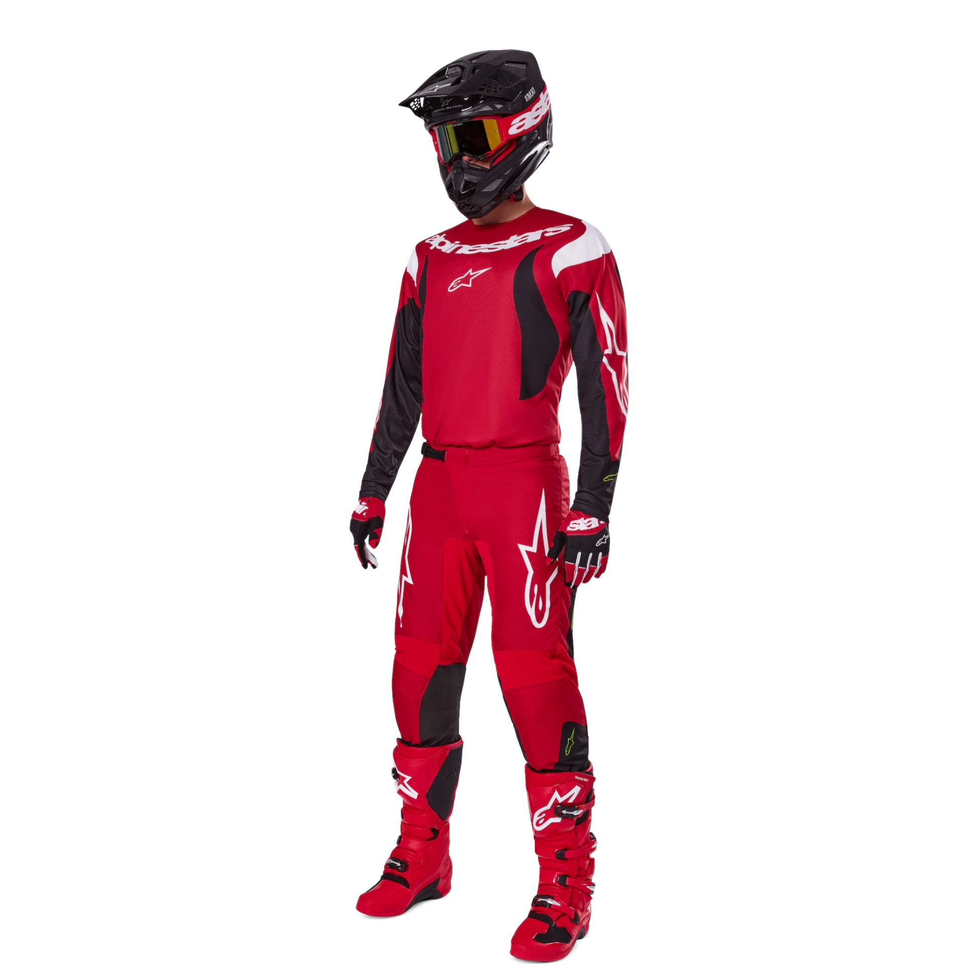 TRAJE ALPINESTARS FLUID HAUL 2025 RED – nzmotos - Main Image