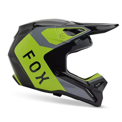 CASCO FOX V1 LEAN BLACK/FLUO