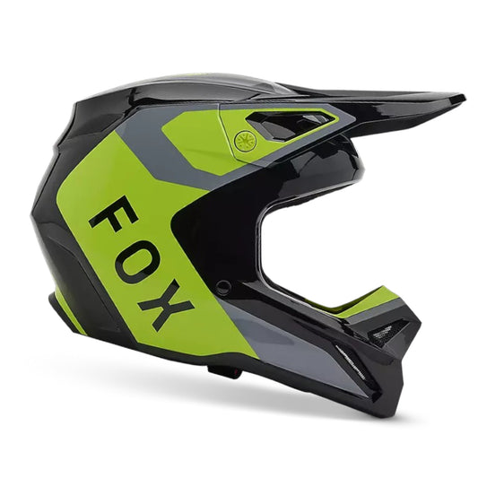 CASCO FOX V1 LEAN BLACK/FLUO