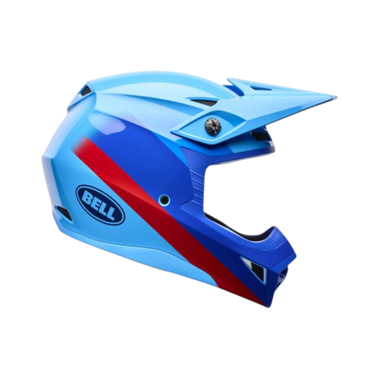 CASCO BELL MX10-MIPS AVIATOR BLUE/RED