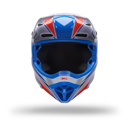 CASCO BELL MX10-MIPS WHITE/BLUE/ORANGE