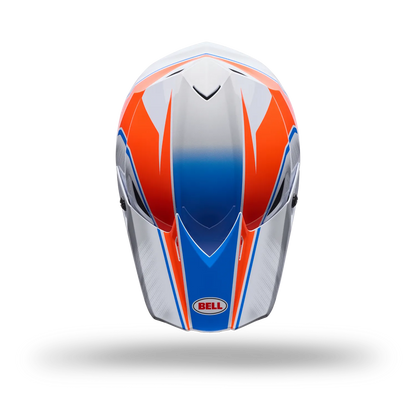 CASCO BELL MX10-MIPS WHITE/BLUE/ORANGE