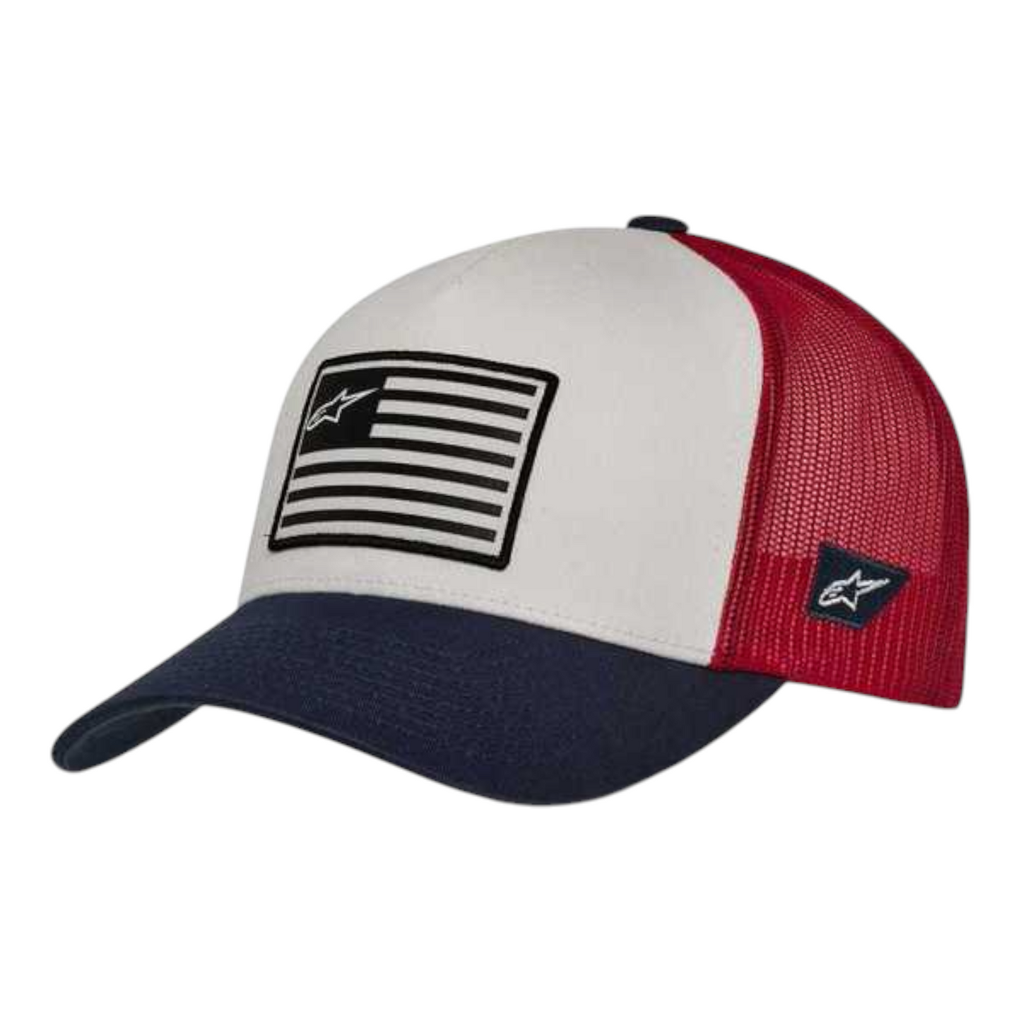 GORRO ALPINESTARS FLAGSHIP ROJO/AZUL