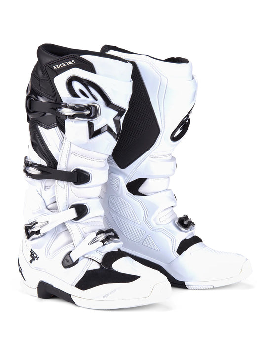 Botas Alpinestars Tech 7 Blanco / Negro 2025