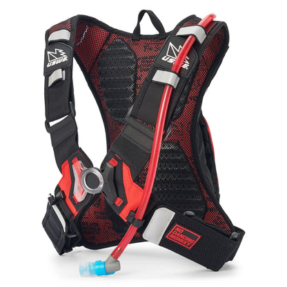 Mochila USWE HYDRO 3L NEGRO/ROJO