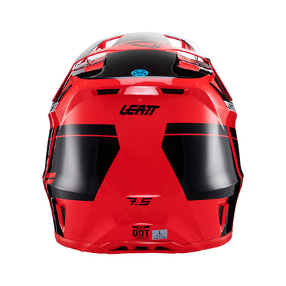 Kit Casco + Antiparra Leatt 7.5 RED 2024