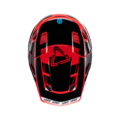 Kit Casco + Antiparra Leatt 7.5 RED 2024