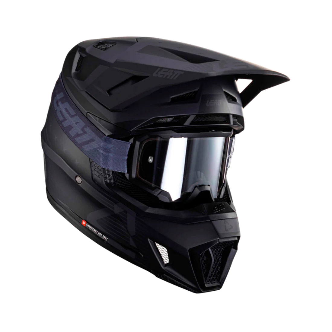 Kit Casco + Antiparra Leatt 7.5 Negro 2024