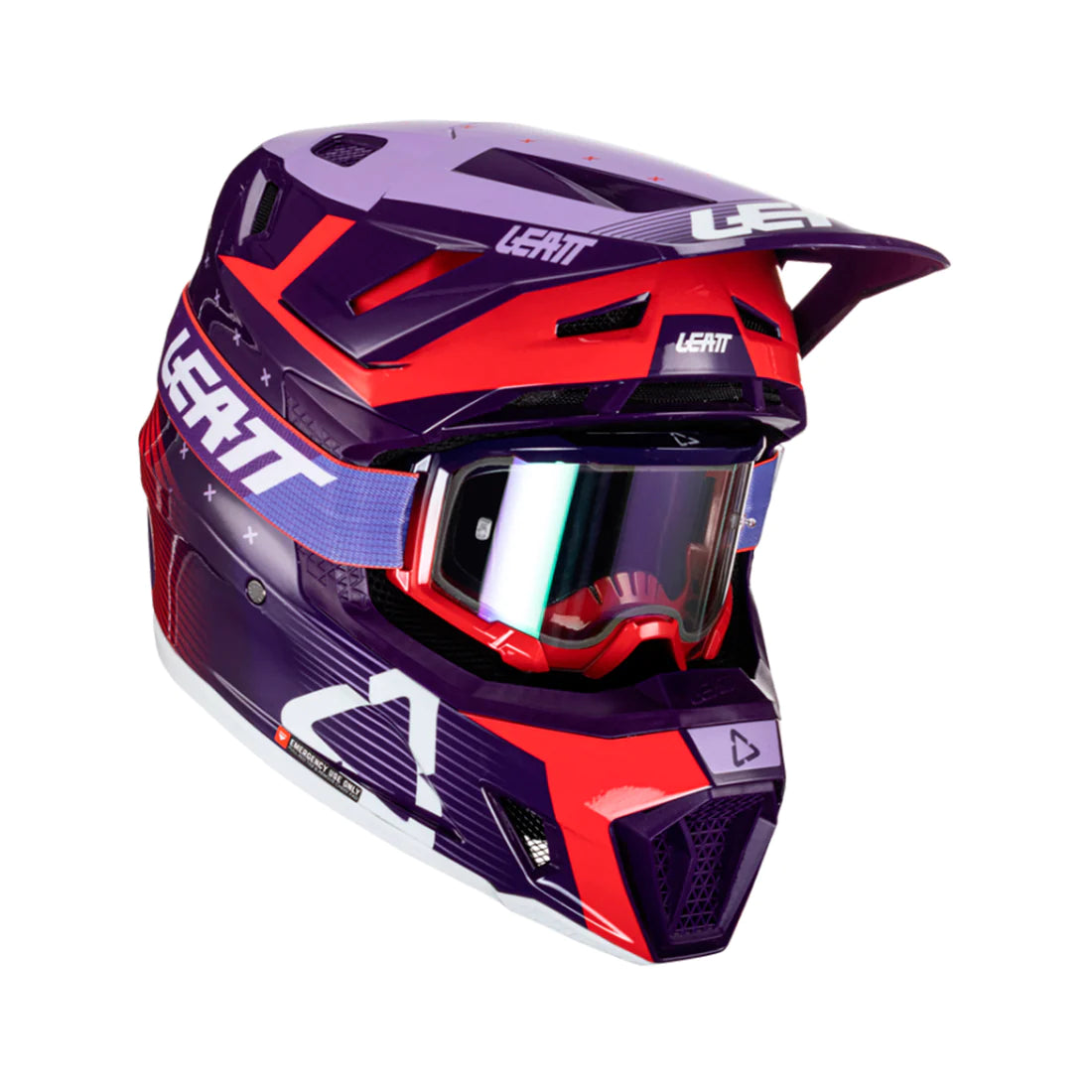 Kit Casco + Antiparra Leatt 7.5 Sundown 2024