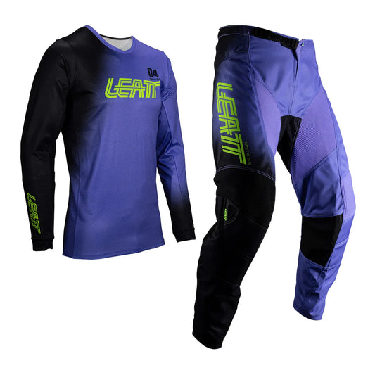 TRAJE DE MOTO LEATT 3.5 KIT PURPLE