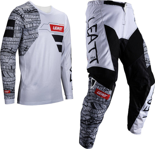 TRAJE DE MOTO LEATT 3.5 KIT WHITE