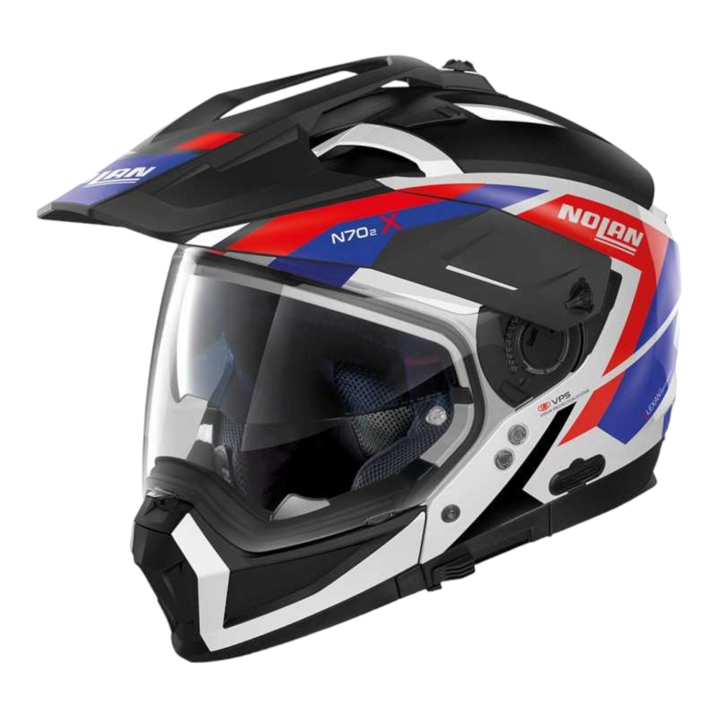 Casco Nolan N70-2 X Grandes Alpes Red/Wht/Blu