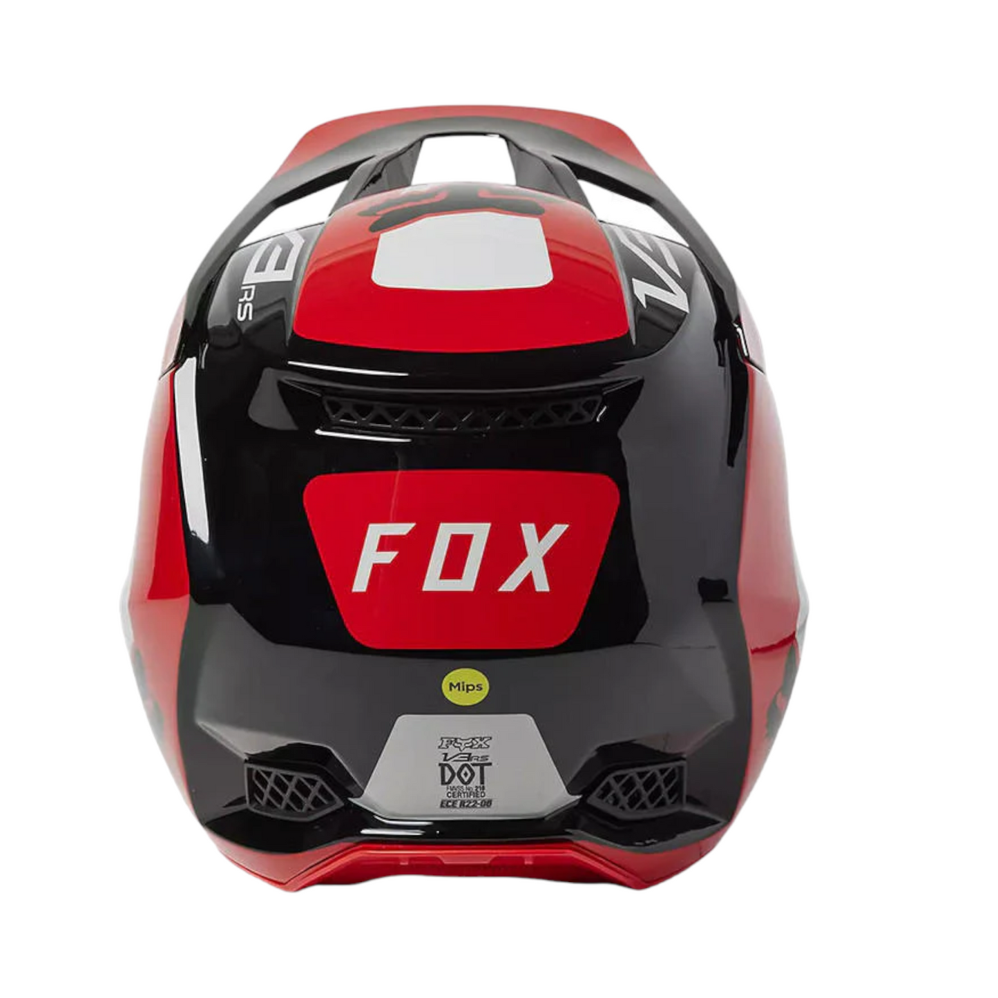 Casco Fox V3 RS EFEKT Red