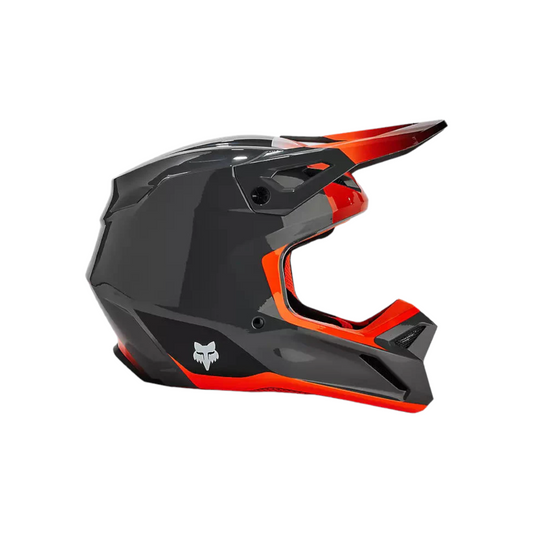 Casco Fox v1 Ballast Gris/Naranjo 2024