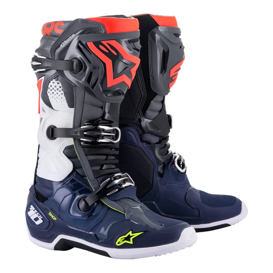 Bota Alpinestars Tech 10 Blue navy/Org