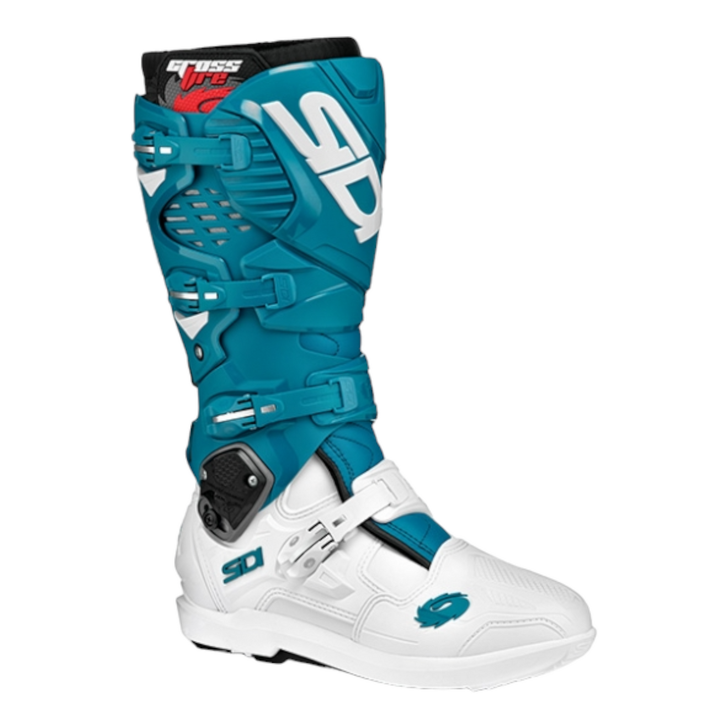 Bota SIDI CROSSFIRE 3 SRS WHITE/TEAL