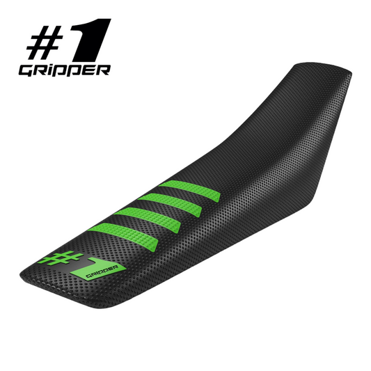 FUNDA DE ASIENTO ONE GRIPPER RIBBED NEGRA/VERDE