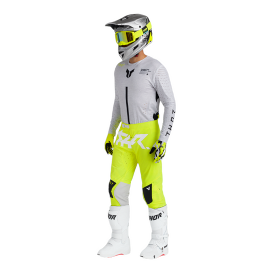 TRAJE THOR MX 2025 SPORTMODE RIOT ACID/WHITE