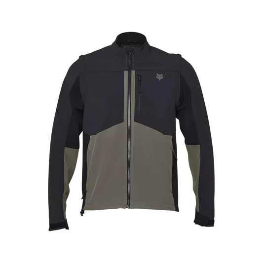 Chaqueta Moto Ranger Off-Road Softshell Negro/Cafe