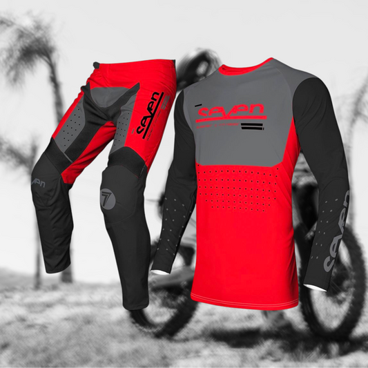 TRAJE SEVEN VOX SURGE FLUO RED
