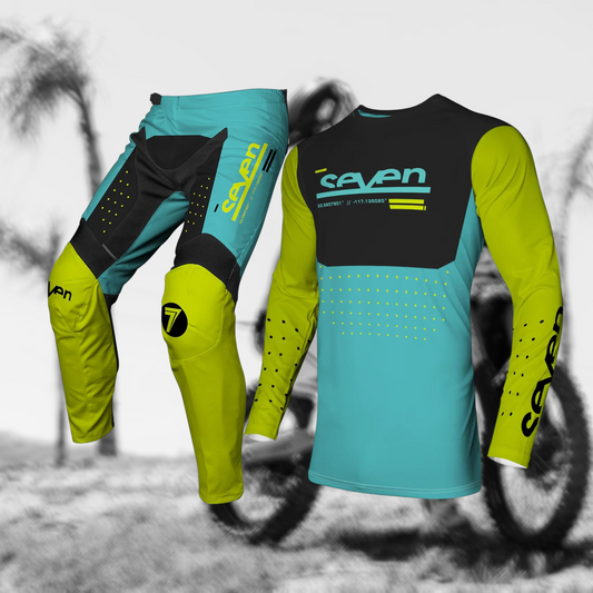 TRAJE SEVEN VOX APERTURE YELLOW/BLUE