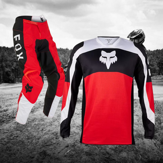 TRAJE FOX 180 NITRO RED