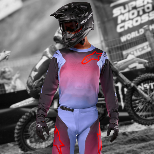 TRAJE ALPINESTARS RACER HOEN LAVA PURPLE
