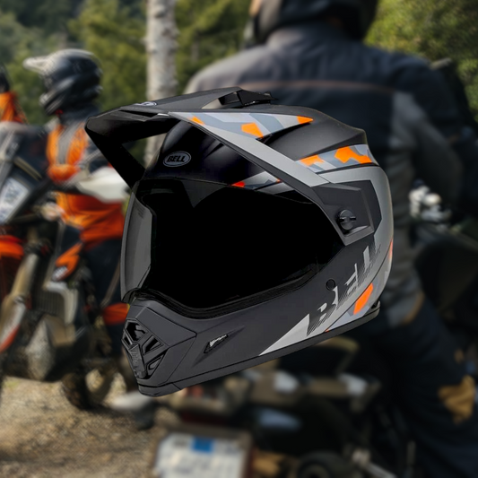 CASCO BELL MX-9 ADVENTURE MIPS CAMO ORANGE