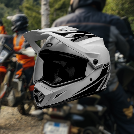 CASCO BELL MX-9 ADVENTURE MIPS WHITE