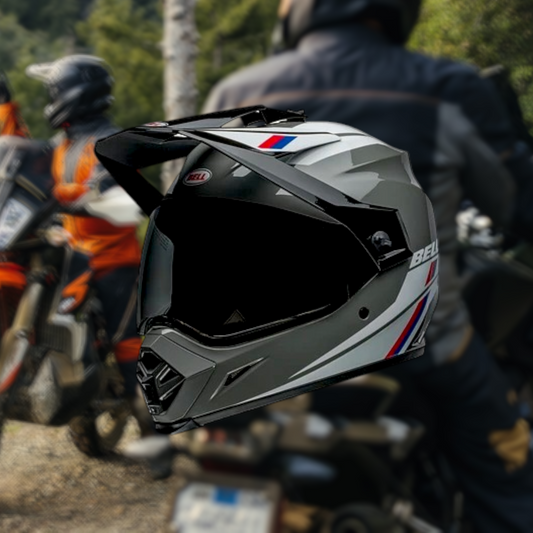 CASCO BELL MX-9 ADVENTURE MIPS ALPINE GLOSS NARDO
