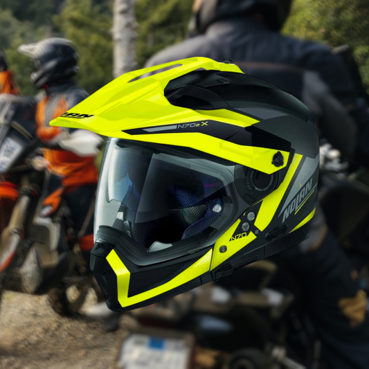 Casco Nolan N70-2 X STUNNER FLAT BLACK