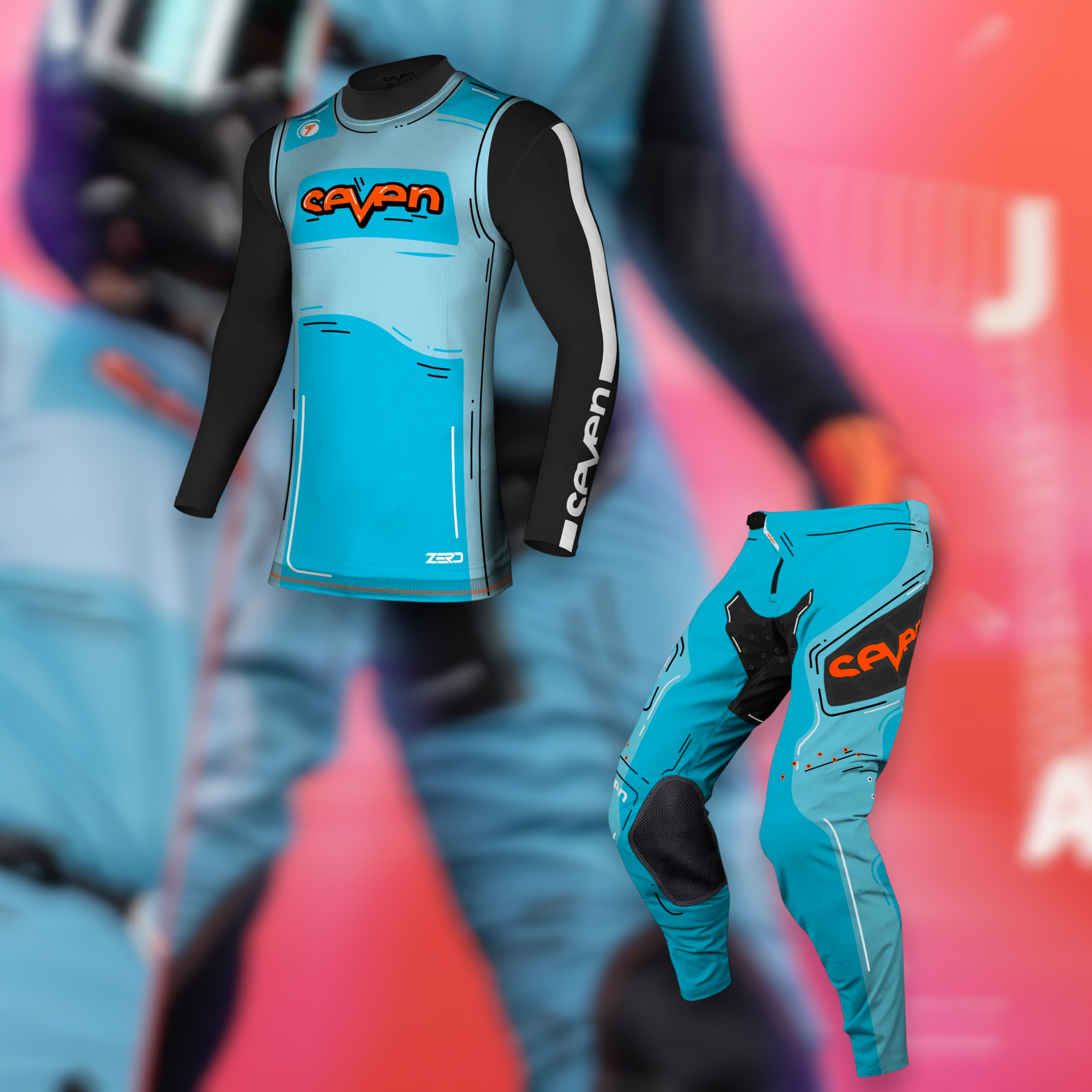 【yellowtail】 2025071100027OBEMM TRAJE SEVEN ZERO HI-JACK CYAN 2025 – nzmotos