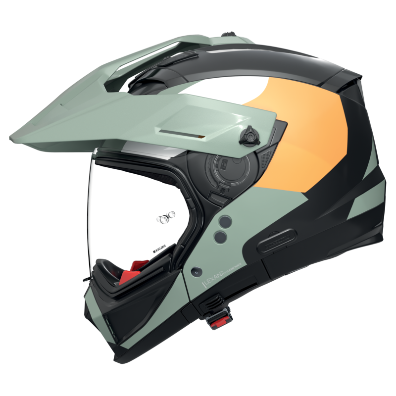 CASCO NOLAN N70-2X GREEN/ORANGE