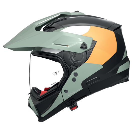 CASCO NOLAN N70-2X GREEN/ORANGE