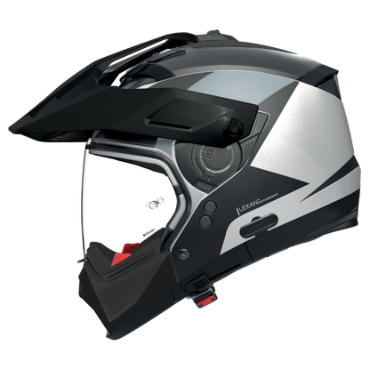 CASCO NOLAN N70-2X BLACK/WHITE